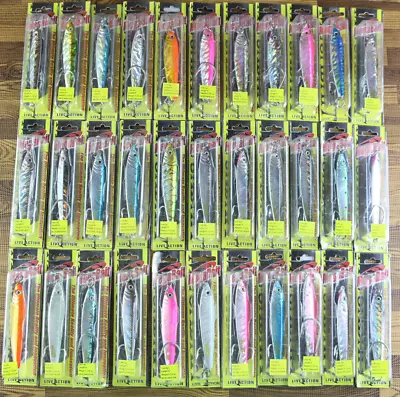 Megabait 4  Live Action Jig Lures 3-1/2oz LOT OF 33 • $158.40