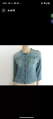 Denim Jacket Size 10 • $14.49