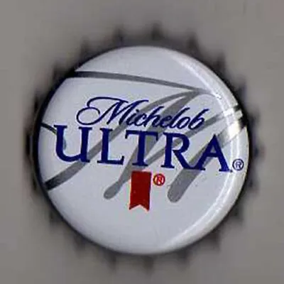 UK Beer Bottle Top Crown Cap - AB Inbev UK Brewery - Lancashire - Michelob Ultra • $1.56