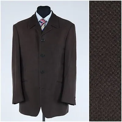 Mens Vintage Sport Coat 40S US Size STONES Dark Brown Blazer Jacket • $49.99