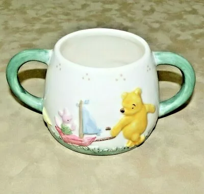 Disney Classic Winnie Pooh Cup Charpente Piglet Eeyore Ceramic Child's Mug 3D  • $24.99