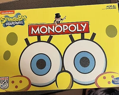 2010 Monopoly Game Hasbro Nickelodeon SpongeBob SquarePants Edition READ • $35