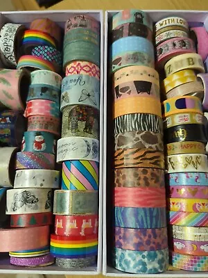 Washi Tape Samples (10 Pieces) • £1