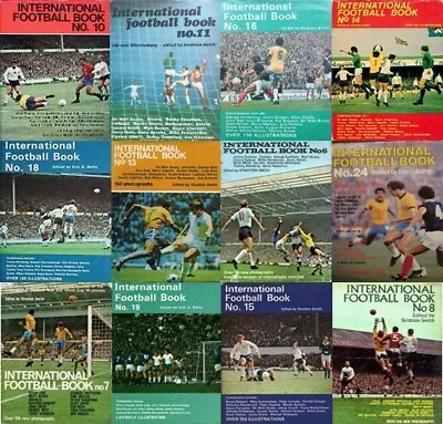£3 • Buy International Football Book 1965 Foreign UK Single Player Pictures Various Multi