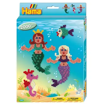 £11.49 • Buy Hama Beads Mermaid Hanging Gift Box - Fun Creative Activity Craft Bead Set
