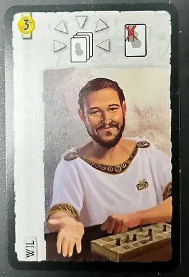 7 Wonders WIL WHEATON Promo Card - Tabletop Day 2014 Exclusive  NEW Near Mint • $6