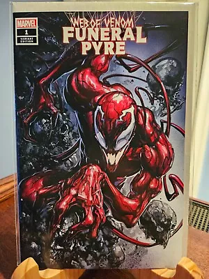 Web Of Venom Funeral Pyre #1 Clayton Crain Scorpion Comics Variant NM 840/1000 • $10