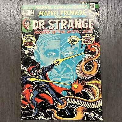 Marvel Premiere #10 Dr. Strange 1st Shuma-Gorath Death Of Ancient One  1973 • $0.99