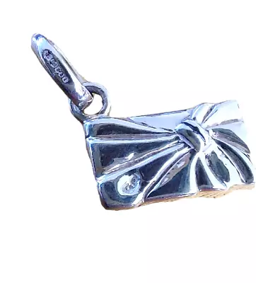 Links Of London ( LL )  Clutch Evening Bag Silver Sterling 925 Charm - Silver • £25.20