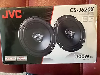 JVC CS-J620x 16CM CAR SPEAKER 2 WAY 300 WATT BNIB • £20