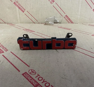 HJ61 12HT HJ47 2H 13BT Landcruiser Genuine Turbo Badge • $350