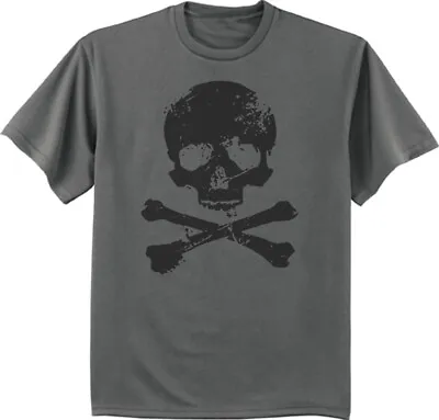 Skull And Crossbones Pirate T-shirt Mens Graphic Tee Clothing Apparel • $11.95