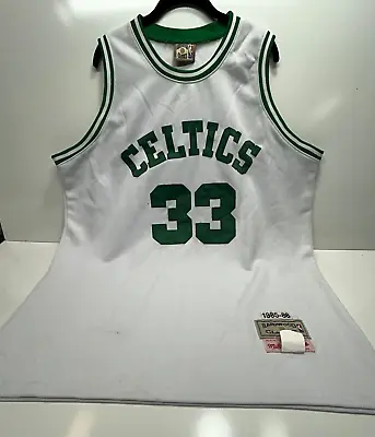 Larry Bird Celtics Jersey Hardwood Classics 1985 - 86 Size 56 Made In USA • $59.99