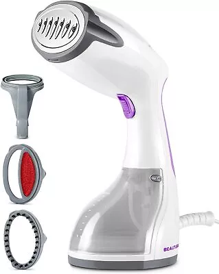 BEAUTURAL Steamer For Clothes Portable Handheld Garment Fabric Wrinkles • $38.99