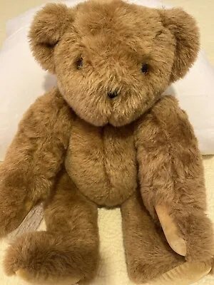 Authentic Vermont Teddy Bear Handmade (Jointed)  16” Soft Plush Teddy  Bear • $14.99