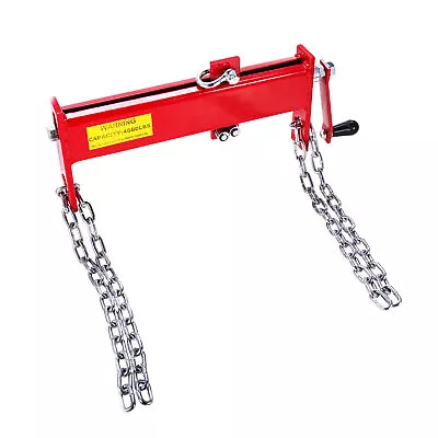 Heavy Duty Engine Hoist Leveler Cherry Picker Shop Crane Lift Tool 4000lbs Load • $38.87