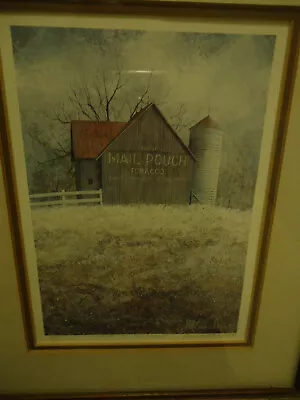 David Knowlton Print 135/1000 'Taste Of The Past' Mail Pouch Tobacco Barn Sign • $39.99