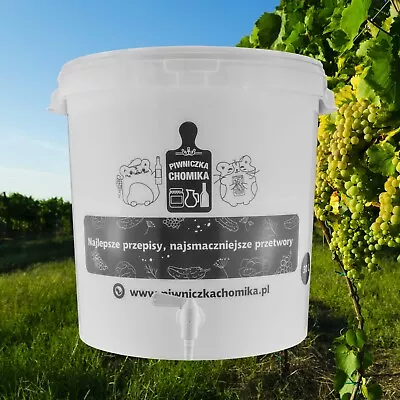 PACK OF 2- Fermentation Buckets With Tapairlockbung +lid For Wine Making/brew • £26.99