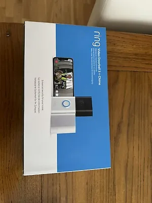 Ring Video Doorbell 3 With Chime Bundle - 1080 HD Video And Motion Detection • £52