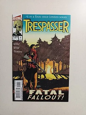$19 • Buy Trespasser #1 | NM/MT | 4th Print | Variant Logo | Alterna Comics 2017 | Rare 