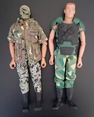 Vintage Hasbro 1996 GI JOE Army Dolls Action Figure Corps Lot Of 2 Vtg Set • $29.98