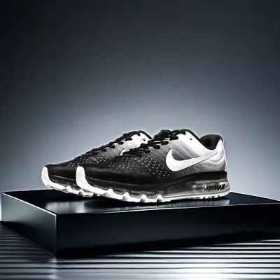 Nike Air Max 2017 Black And White Men's Shoes • $149.99