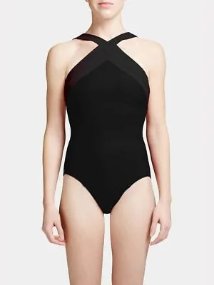 Capezio 10980W Milan Halter Leotard Ballet Leotard Dancewear Adult Leotard • $25.50