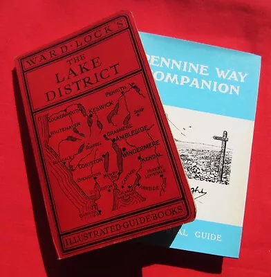 Wainwright's 'Pennine Way Companion' + Ward-Lock Guide 'The Lake District' • £7.99