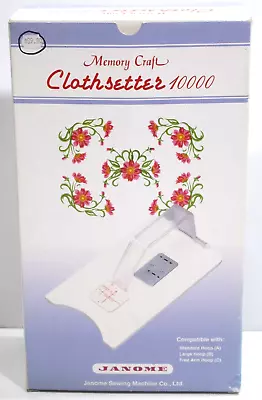 JANOME Memory Craft Clothsetter 10000 Placement Tool Embroidery Machine Sewing • $42.94