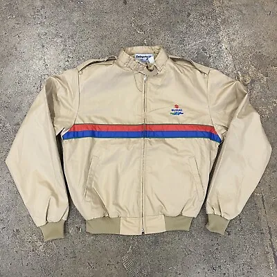 Medium Deadstock Tan Vintage Swingster Suzuki Racing Team Jacket  • $45