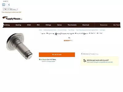 Taco Pump Replacement Cartridge 0011-010RP (for 0011 Bronze And Stainless) • $270