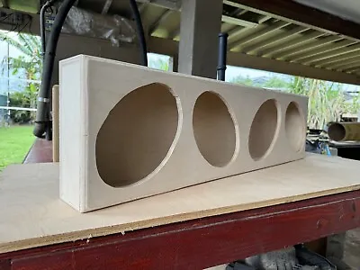 Birch 6x9  Speaker Box Rack 4 High Quality MDF Leather Face Carpet Backing. • $90