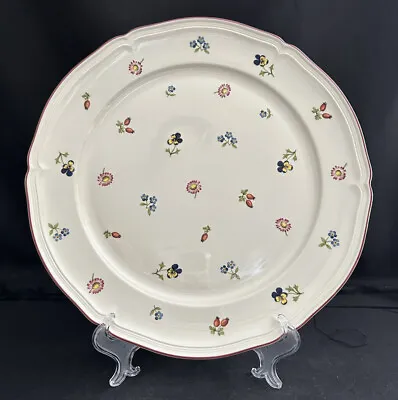 Villeroy & Boch Petite Fleur 12-1/2  Porcelain Cake Plate Platter Serving Tray • $49.99