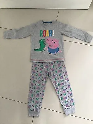 £1.50 • Buy George Pig Mothercare Pajamas Age 3-4 Years