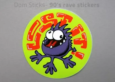Lost It! 90's Rave Window Sticker In Day-glo. New Old Stock • £1.95