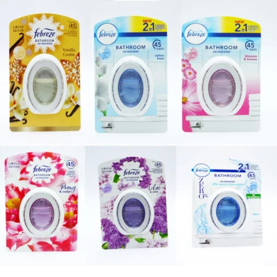 £4.89 • Buy Febreze Bathroom 2 In 1 Small Spaces Air Freshener Choose Scent & Quantity