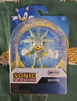 Jakks Pacific Sonic The Hedgehog Silver 2.5  Figure  • $13.99