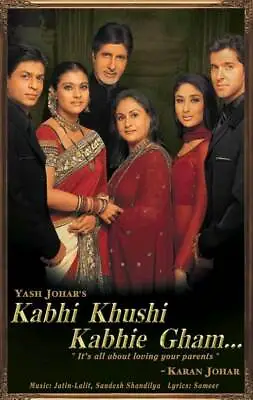 395144 KABHI KHUSHI KABHIE GHAM Movie Indian WALL PRINT POSTER CA • $38.45