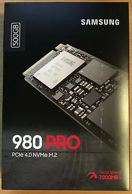 Genuine Samsung 980 PRO 500GB V-NAND ... M.2 SSD - ... New. • £69