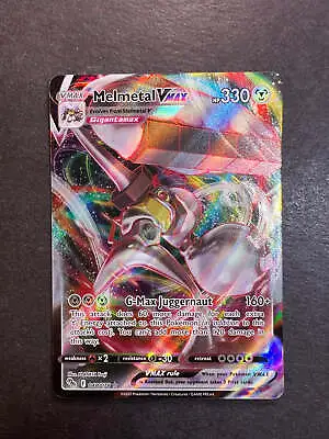 $0.99 • Buy Pokemon Ultra Rare Foil Holo Melmetal Vmax Card 048/078 Pokemon Go