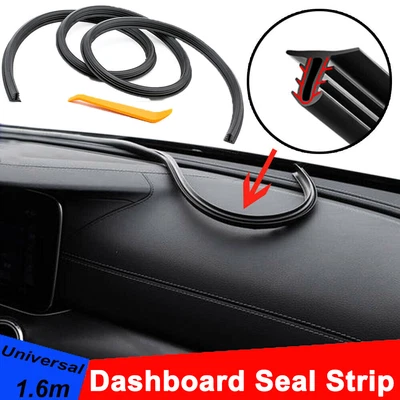 $6.93 • Buy Car Dashboard Gap Sealing Strip 1.6M Edge Trim Seal Strips Sound Insulation