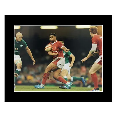 Signed Leon Brown Photo Display 12x10 - Wales Rugby Icon +COA • £19.99