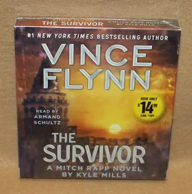 Vince Flynn THE SURVIVOR By Kyle Mills A Mitch Rapp Novel Audiobook NEW • $5