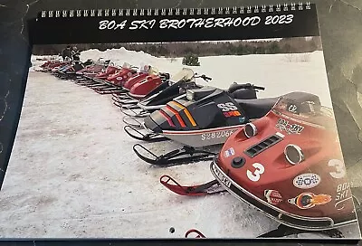 Rare Vintage Boa Ski Snowmobile Racing 2023 Club Calendar • $39.99