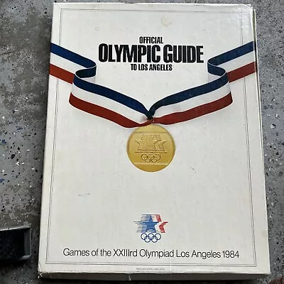 Official Guide To 1984 Olympics Los Angeles • $8