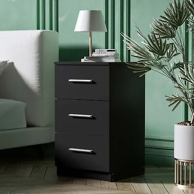 Ufurniture Bedside Table Drawers Side Table Nightstand Storage Cabinet Bedroom • $84.99