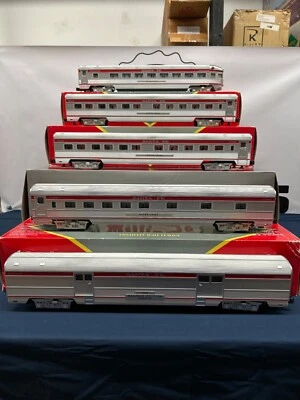 $199.99 • Buy Williams Santa Fe 72’ Streamliner 5-Car Passenger Set