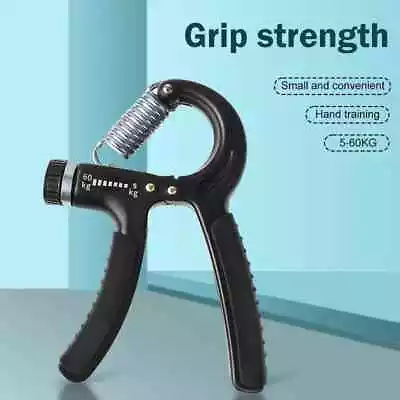 $12.98 • Buy Hand Grip Strengthener Finger Exercise Forearm Trainer 5-60kgs 10-135lbs Gripper