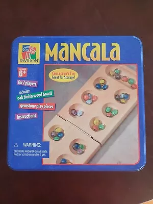 Mancala Game Deluxe By Pavilion With Deluxe Oak Finish Game Board  • $9.99