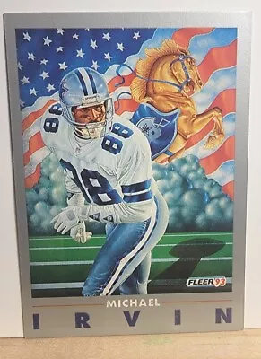 1993 Fleer Michael Irvin - Playmaker Dallas Cowboys #246  • $1.55